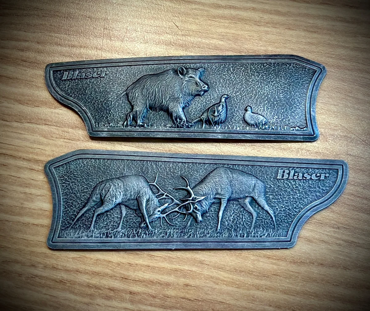 Platines latérales personnalisées pour Blaser